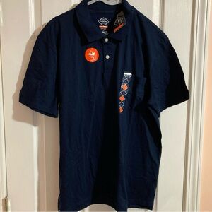 St. John's Bay Dark Blue Polo quick dry Men’s size L large